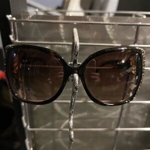 bebe Black and Brown Sunglasses